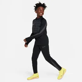 Nike Therma-FIT Big Kids Football Pant Jogginghose Black/Anthr./Refl. Silver S