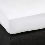 BettwarenShop Moltonschoner für Boxspringmatratzen 180x200 cm - weiß