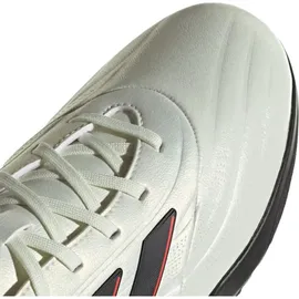 adidas Copa Pure II League TF Fußballschuh Ivory / Core Black / Solar Red 39 1/3