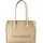 Coccinelle Myrtha26 Shopper Leder Beige/Weiß