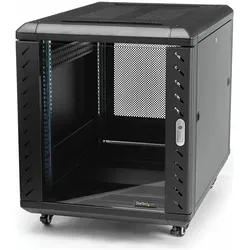 StarTech.com 15U 19" Server Rack Cabinet, 4 Post Adjustable Depth (6-32")