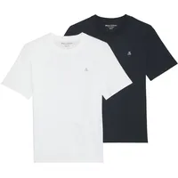 Marc O'Polo T-Shirt, (Packung, 2 tlg.), blau