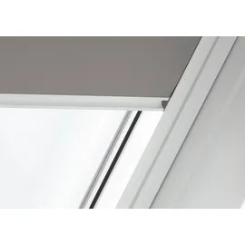 VELUX Verdunkelungs-Rollo manuell DKL PK04 0705SWL", grau Schiene weiß),