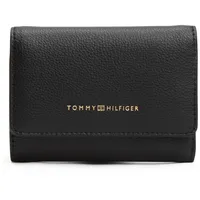 Tommy Hilfiger TH LOGOTAPE TRIFOLD Geldbörse Damen schwarz