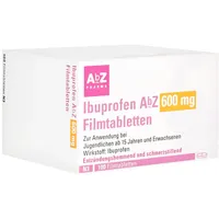 Ibuprofen AbZ 600 mg Filmtabletten 100 St