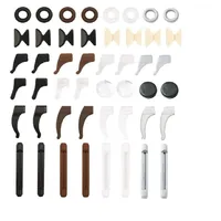 24-Paar-Brillenhalter, mehrfarbige Brillengriffe, Rutschfester Silikon-Brillenhalter, Brillenohrbügel-Brillenbügelspitzen, Silikon-Nasenpads, runde Brillenhalter für sportliches Laufen