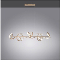JUST LIGHT Pendelleuchte »CURLS«, 4 flammig-flammig, LED, dimmbar, Simply