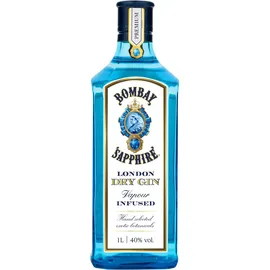 Bombay Sapphire Sapphire 40% vol 1 l