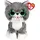 Ty Beanie Boo Katze Fergus 14 cm Grau
