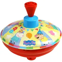 SIMM Spielwaren Brummkreisel Peppa Pig mehrfarbig