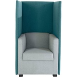 Domo Collection Sessel »Kea«, mit praktischem Sichtschutz, Breite 80 cm grün