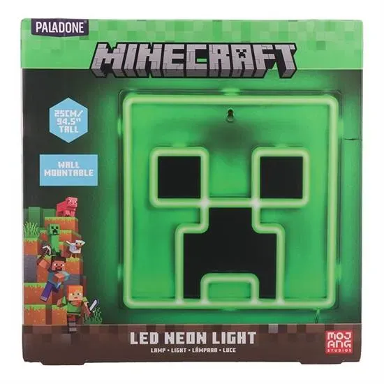 Minecraft - Licht Creeper LED Neon Light