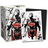 Arcane Tinmen Dragon Shield: Dual Art – Superman Core (Red/White) (100)