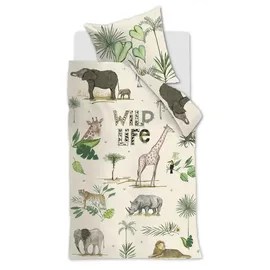 Beddinghouse Wild Life Beige 135 x 200 cm + 80 x 80 cm