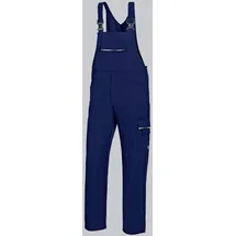 BP 1604-559-10-50n Latzhose, Stretch-Hosenträger mit Clipbefestigungen, 245,00 g/m2 Stoffmischung, dunkelblau, 50n
