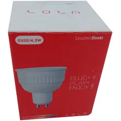 Leuchten Direkt LED Leuchtmittel Lola GU10 4,3W 250lm RGB Farbwechsel