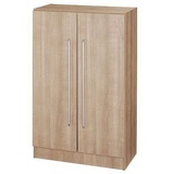 HAMMERBACHER Aktenschrank »Q-Line« 80 cm breit 3 OH braun, 80x127x42 cm