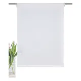 HOME WOHNIDEEN Raffrollo ROM 45 x 150 cm weiß