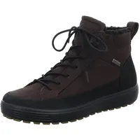 ECCO Herren Soft 7 Tred Fashion Boot, Black/Mocha, 47 EU