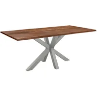 Sam möbel gmbh SAM® Esstisch Baumkante massiv Akazie nussbaum