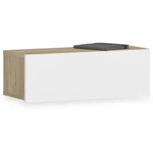 Idimex Nachtschrank NANI 60 x 21 x 27 cm Braun/Weiß