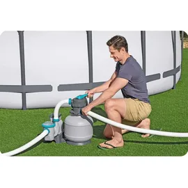 BESTWAY Sandfilteranlage grau 8,327 l/h