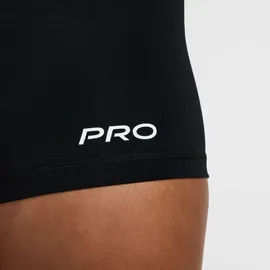 Nike Pro Dri-Fit Mid-Rise 3" Biker Damen Tights, schwarz - US: M