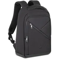 RivaCase® Rivacase ECO Laptop Rucksack 14 Zoll kompatibel mit MacBook Air 15-28 x 41 x 17,5 cm - robustes Hand (15", Universal), Notebooktasche, schwarz