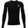 Under Armour HeatGear Armour langarm Trainingsshirt Jungen 001 black/white S 127-137 cm