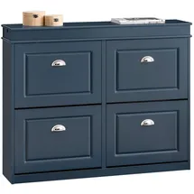 SoBuy Schuhkipper 105 x 83 x 24 cm blau