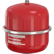 Flamco Flexcon PREMIUM 8 l, 6 bar, R 3/4, Vordruck 2,5 bar, rot