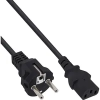 InLine Netzkabel Schuko/C13, 1m (16651D)