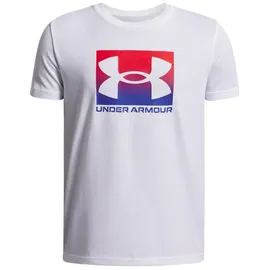 Under Armour Under Armour® T-Shirt UA B BOXED SPORTS UPDATE SS Kurzarm, mit Rundhalsausschnitt, aus leichtem, weichem Material weiß XL (164/170)