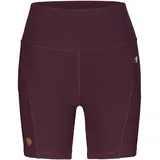 Fjällräven Damen Abisko 6" Short Tights (Größe L, rot)