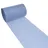 Deko AS GmbH DEKO AS Shabby Chic Leinenoptik Tischläufer, Polyester geruchsneutral, 30 cm x 5 m, Hellblau