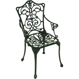 DEGAMO Gartensessel 58 x 53 x 90 cm dunkelgrün