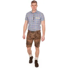 Spieth & Wensky Lederhose NERCEL in dunkelbraun | Gr.: 54