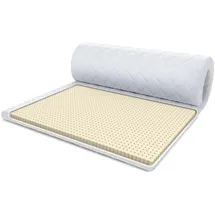 Fdm Latex MAX Matratzentopper 100 x 200 cm weiß