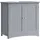 VASAGLE Waschbeckenunterschrank, Unterschrank, Badezimmerschrank, 40 x 70 x 70 cm, 2 Türen, Badschrank, höhenverstellbare Ablage, Taubengrau BBC011G01