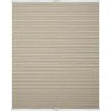 Lichtblick Thermo-Plissee Klemmfix 70 x 130 cm Creme