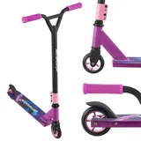 ArtSport Stunt Scooter Galactic Cruiser - Trick Roller für Kinder & Jugendliche - Tretroller Lila