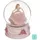 Atmosphera Créateur d'intérieur Schneekugel 13 cm rosa