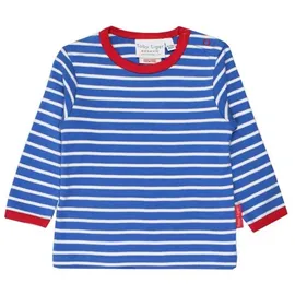 Toby Tiger Langarmshirt mit Streifen in blau | Gr.: 80