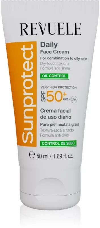 Revuele Sunprotect Oil Control Schützende Gesichtscreme für fettige Haut SPF 50+ 50 ml