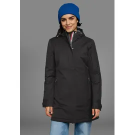 POLARINO Funktionsmantel POLARINO, Damen, Gr. 38, schwarz, Web, Obermaterial: 100% Polyester. Futter: 100% Polyester. Kapuzenfutter: 100% Polyester. Wattierung: 100% Polyester, Mäntel, Atmungsaktiv, winddicht und wasserdicht