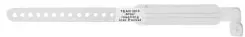 EDLICH & HABEL Patientenarmbänder für Erwachsene, latexfrei EDHA10546-W , 1 Packung = 100 Stück, Farbe: weiß