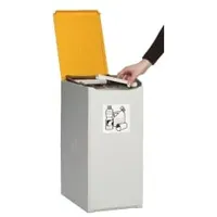 VAR Kunststoffcontainer 40 l Schwarz