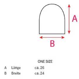 Zwilling Zwillingsherz Kaschmir-Beanie in pink