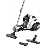 Bosch BGS05A322 - Aspirateur Traineau sans Sac - Rayon d'action 9 m - Capacité bac 1,5 L - 78 dB - 700 W - Blanc - Schwarz/Weiß