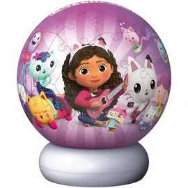 Ravensburger 3D Puzzle-Ball Nachtlicht Gabby's Dollhouse